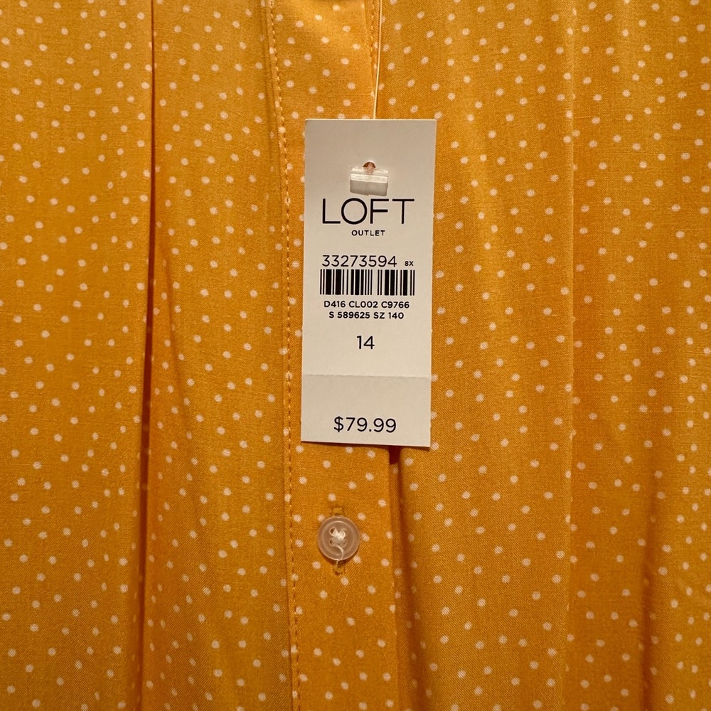 Loft dress, never worn.